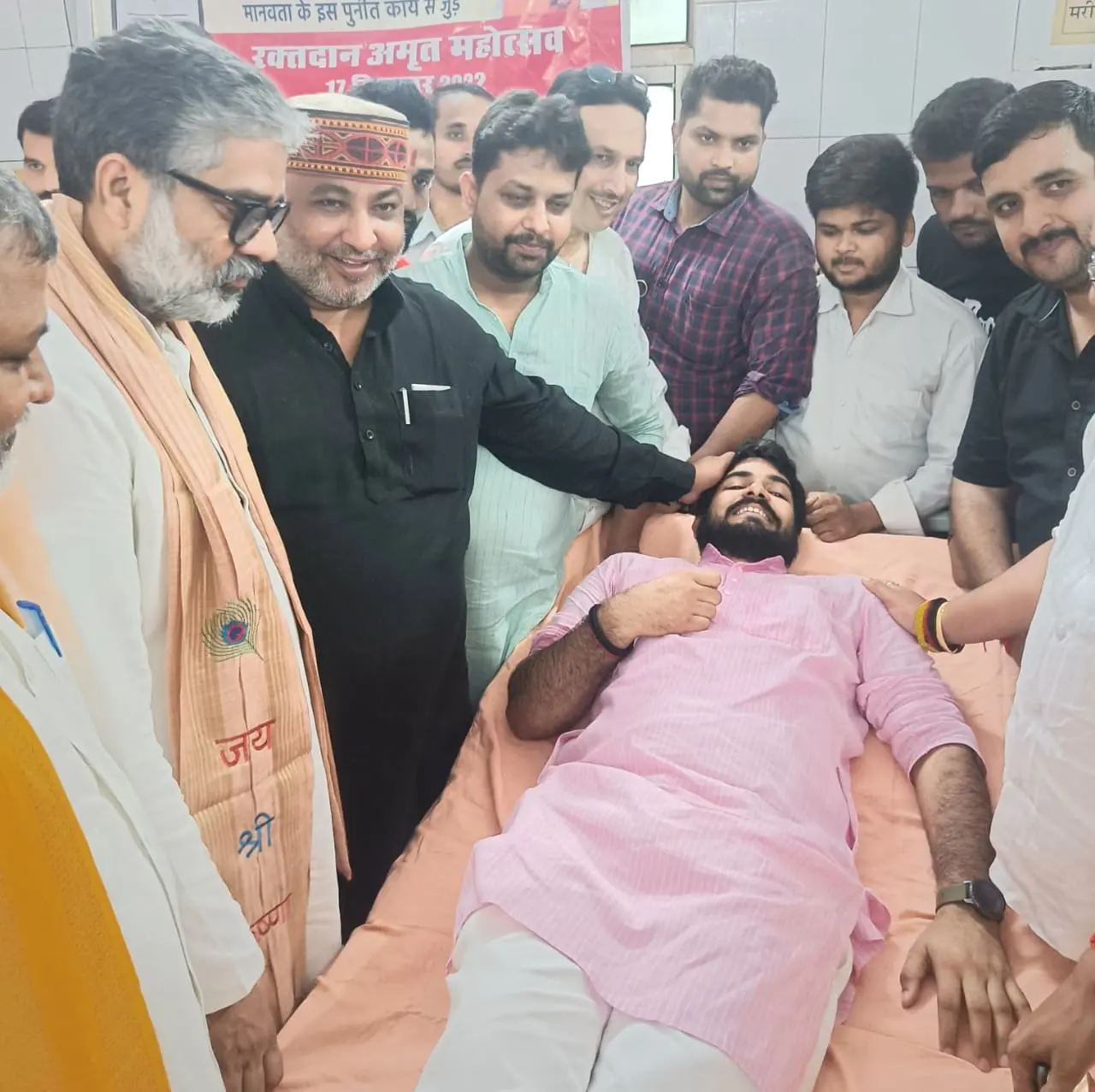 Blood Donation Camp on PM Modi's Birthday