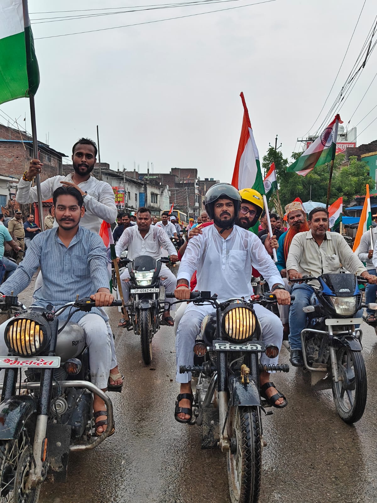 Tiranga Yatra across Ballia