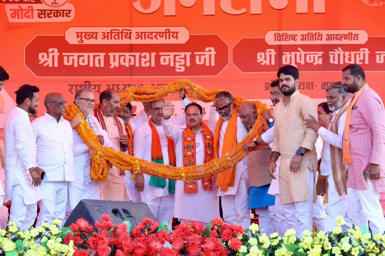 Mass Rally in Ballia